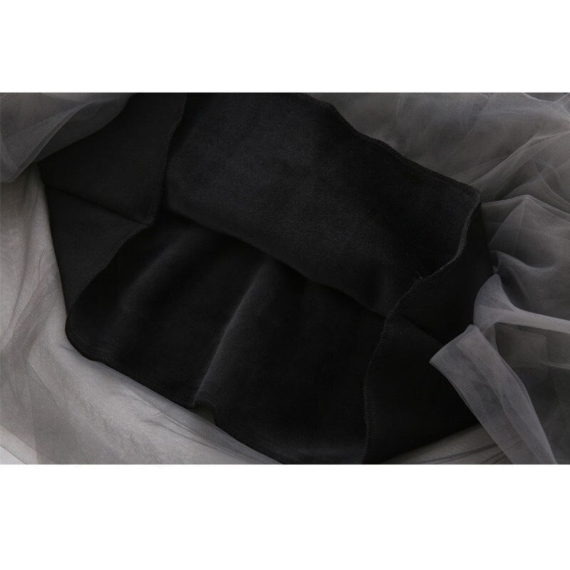 Fluffy Gauze Base Velvet Winter Princess Dress for Kids Girls childrensterritory