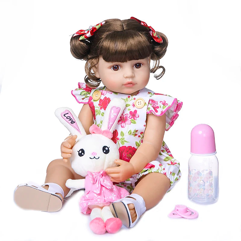 High Quality 50CM Full Body Soft Silicone Doll for Girls