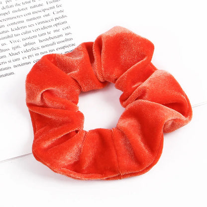 Velvet Scrunchie Hairband For Girls