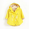 Designer Kids Girls Hooded Windbreaker Jackets childrensterritory