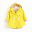 Designer Kids Girls Hooded Windbreaker Jackets childrensterritory