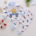 Kids Cartoon Print Long-Sleeved Clothing Set childrensterritory
