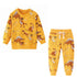 Kids Boys Cartoon Dinosaur Design Long Sleeve Tracksuit Sets childrensterritory