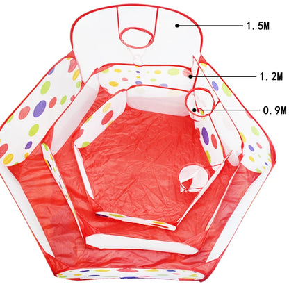 Foldable Shootable Ball Pit Play Tent for Kids Holiday Gifts