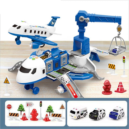 Kids Large Music Story Simulation Aircraft Track Inertia Toy childrensterritory