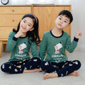 Kids Unisex Cartoon and Floral Print Soft Sleepwear Pajamas Sets childrensterritory