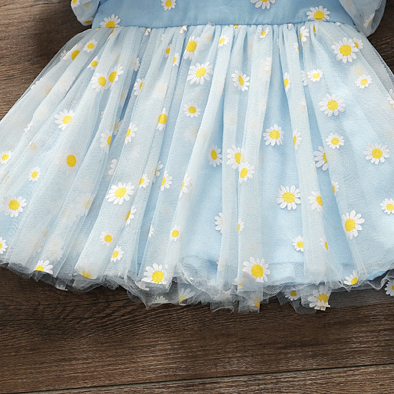 Toddler Girls Puffy Floral Princess Wedding Party Dresses childrensterritory