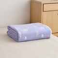 6 Layer Cotton Muslin Baby Blankets Carriage Quilt childrensterritory