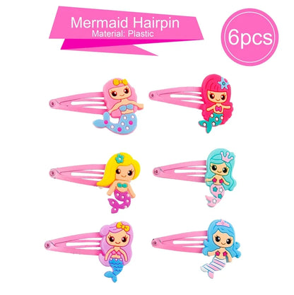 Mermaid-themed Kids Birthday Party Decorations and Tableware Set