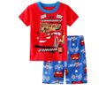 Kids Boys Girls Short Sleeved Racing Car Print Sleepwear childrensterritory