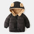 Plus Velvet Thick Hooded Parka Jacket for Kids Girls, and Boys childrensterritory