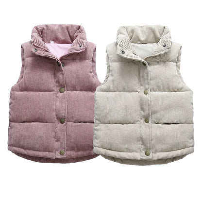 Warm Thick Cotton Waistcoat for Kids childrensterritory