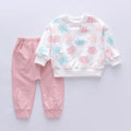 Toddler Girl Cartoon Top and Pants, 2 Piece Tracksuit Set