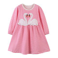 Long-Sleeved Printed Summer Dresses For Girls childrensterritory