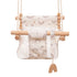 Cartoon Canvas Baby Wood Hanging Chair Outdoor Toy childrensterritory