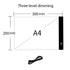 A4 Level Dimmable Led Drawing Pad Creative Gifts For Children childrensterritory