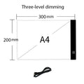 Kids A4 Level Led Drawing Pad Educational Toy