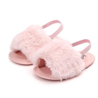 Baby Girls Soft Sole Princess Crib Shoes/Sandals