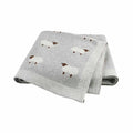 Cartoon Print Soft Cotton Fabric Baby Blankets childrensterritory