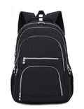 Teenage Girls Casual Large Nylon School Backpack childrensterritory