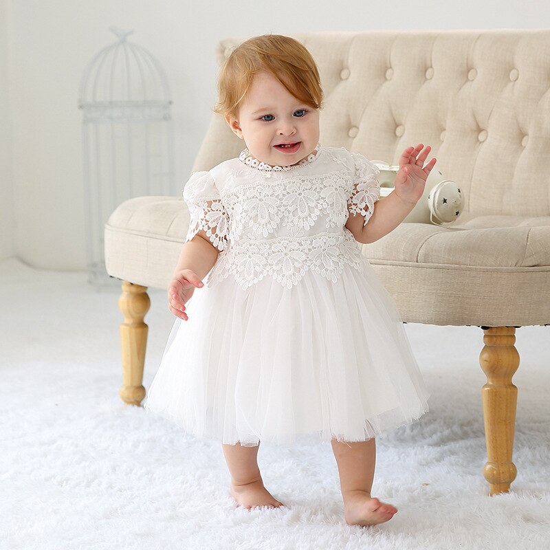 Baby Girl Tulle Baptism/Christening Princess Dresses childrensterritory