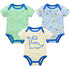 6 pcs/lot Baby Girls Cartoon Print Bodysuits for Summer childrensterritory