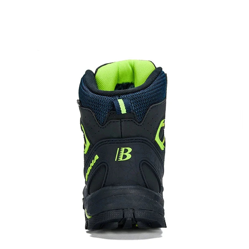 Kids New Designer Velcro High Top Climbing Shoes