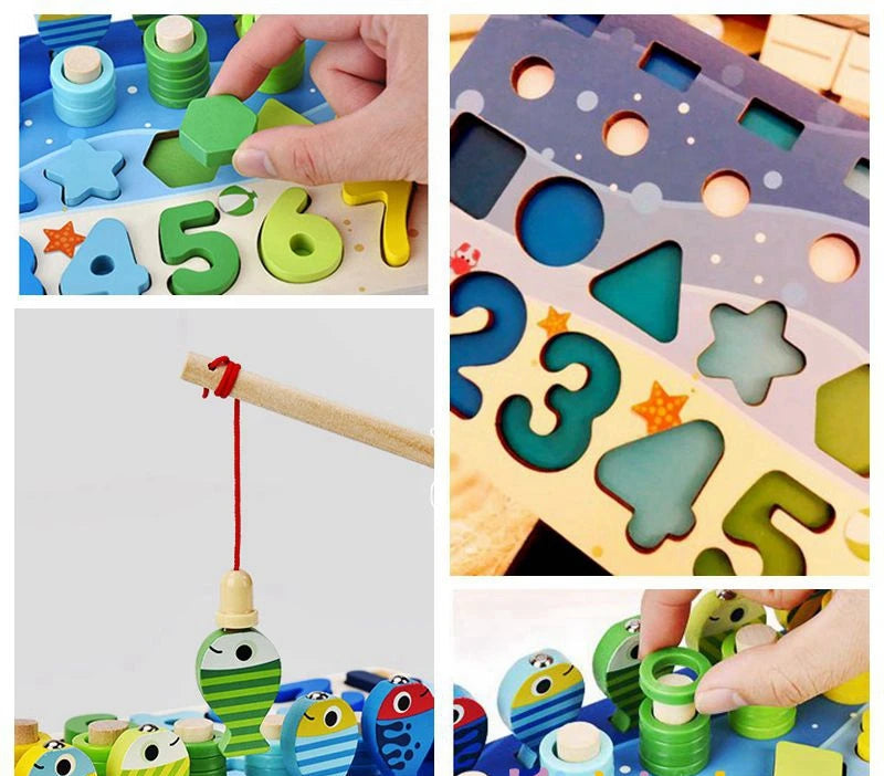 Kids Educational Wooden Math Puzzle Toys/Board Toy