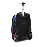 Waterproof Printed Wheeled Backpack For Kids/Adults
