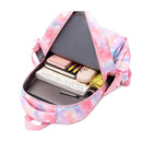 Kids Girls Stars Print School Backpack with Lunch Box and Pencil Case