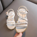Kids Girls Stylish Bling Rhinestone Soft Princess Sandals