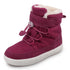 Kids Buckle Strap Velvet Warm Fur Snow Shoes childrensterritory