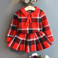 Girls' Long-Sleeved Collar Design Winter Outfit childrensterritory