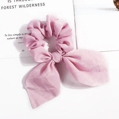 Elastic Ribbon Bow Hair Band for Girls