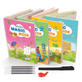 4Pcs Reusable Kids Arabic Practice Magic Copy Book childrensterritory