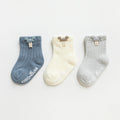 Cartoon Design Non-slip 3 Pairs/Lot Baby Floor Socks childrensterritory
