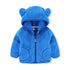 Toddler Boys Girls Warm Fleece Colorful Hoodies Jackets childrensterritory