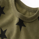 Long Sleeve Stars Cartoon Print Kid Boys Girls Sweatshirts childrensterritory