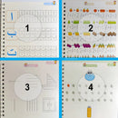4Pcs Reusable Kids Arabic Practice Magic Copy Book childrensterritory
