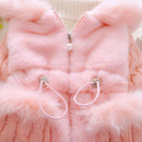 Baby Girls Thicken Warm Winter Hooded Jackets childrensterritory