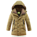 Big Boy's Thick, Cozy, Hooded Winter Duck-Down Jacket childrensterritory