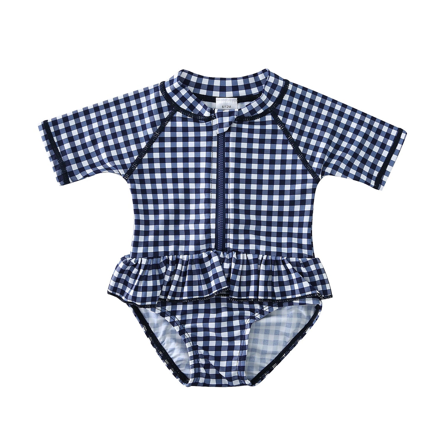 Toddler/Baby Girl Ruffle Printed One Piece Swimsuits