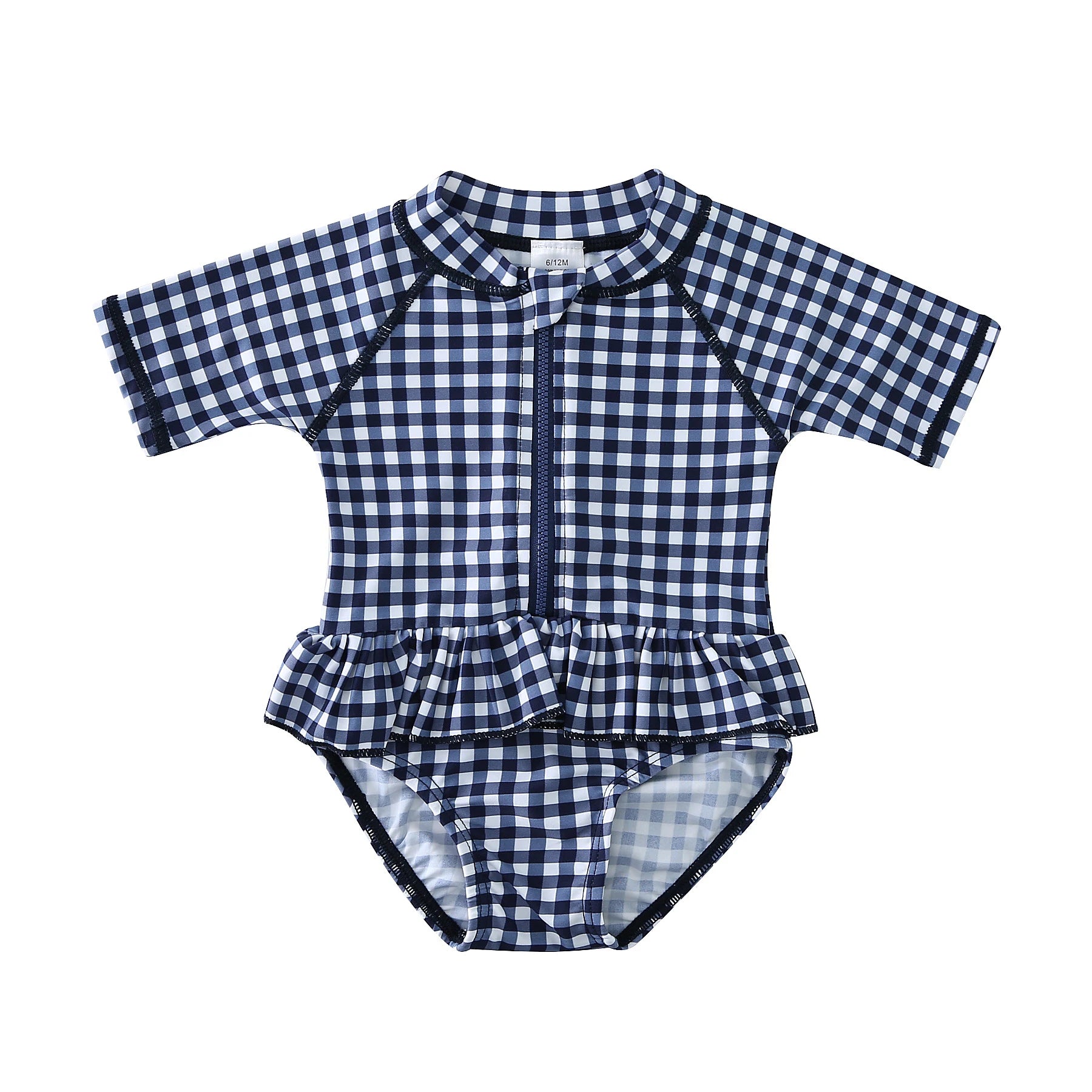 Toddler/Baby Girl Ruffle Printed One Piece Swimsuits
