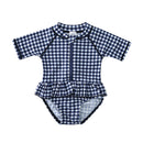 Toddler/Baby Girl Ruffle Printed One Piece Swimsuits