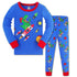 Kids Boys Space Rockets Printed Sleepwear Pajamas childrensterritory