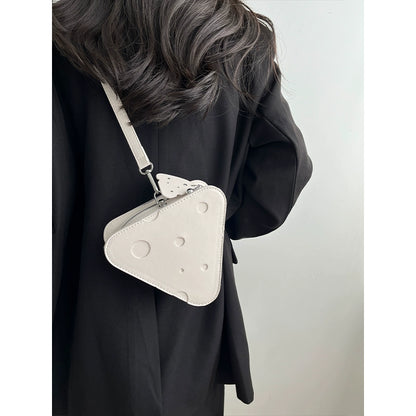 Original Hole Triangle Shaped Earphone Bag for Girls childrensterritory