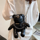 Women's Hot Girl Doll Bucket Bag with Chain Sling childrensterritory