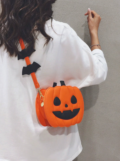 Girls Halloween Pumpkin style Shoulder Bag Pouch Tide childrensterritory