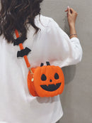 Girls Halloween Pumpkin style Shoulder Bag Pouch Tide childrensterritory