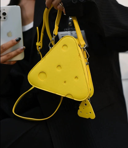Original Hole Triangle Shaped Earphone Bag for Girls childrensterritory